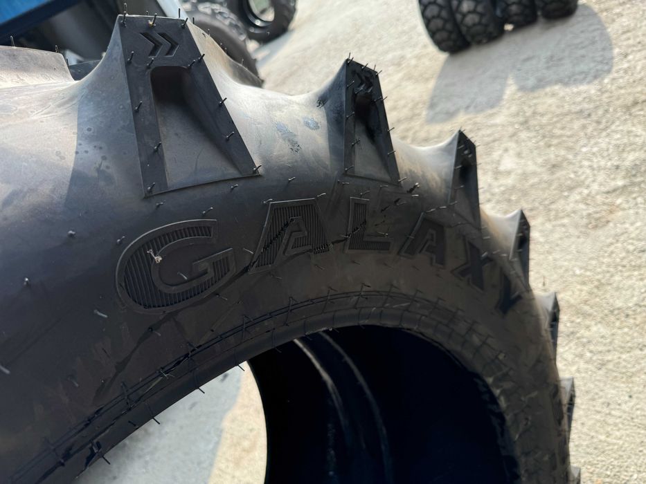 15.5-38 anvelope noi marca GALAXY cu 12 pliuri cu garantie