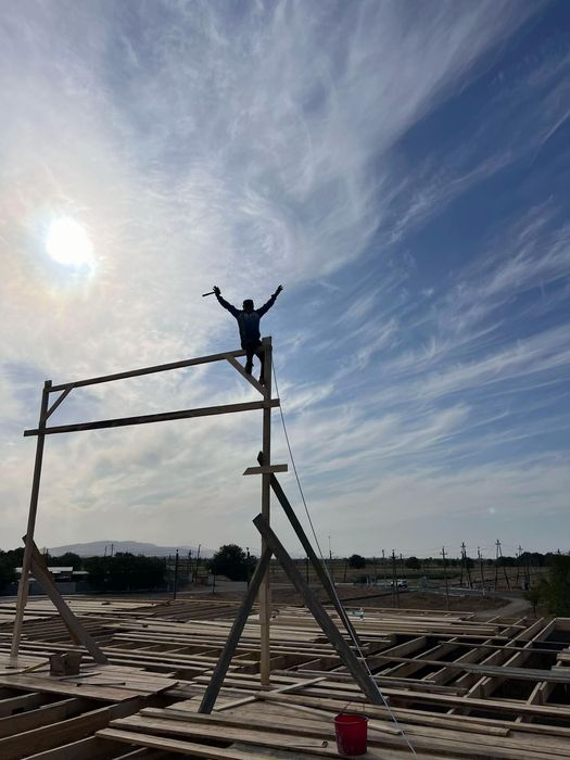 Строительный бригада Узбеки.