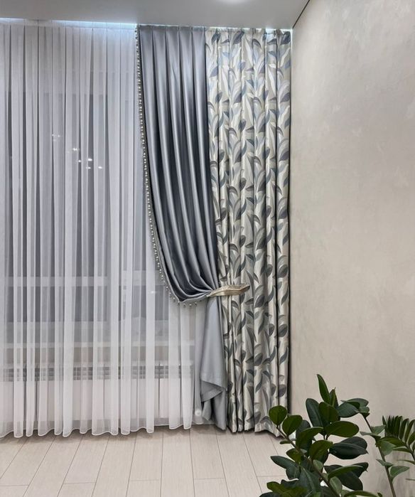 Пошив занавесок, штор и постельного белья по индивидуальному заказу.