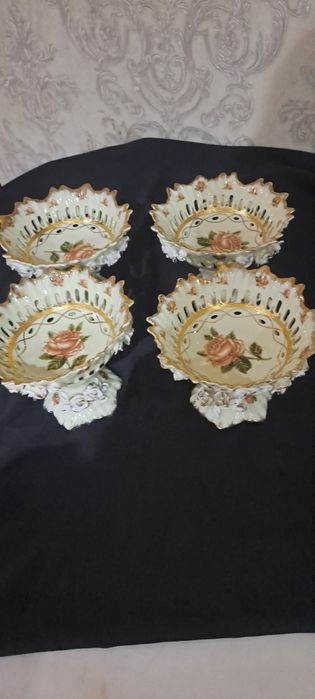 Чехословакия богема вазы новый 6 штук Цена за всё 800тыс сум