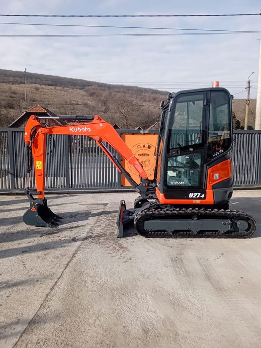 Vand miniexcavator kubota U27-4 an 2023