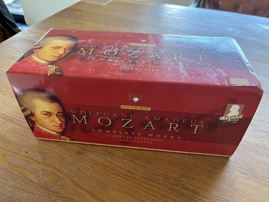 Mozart Brilliant 170 CD BOX