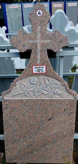 Reducere intre 10% si 20% la monumente funerare marmura si granit
