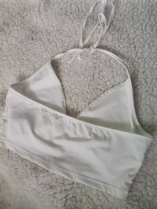 Top alb M Crop Halter Top