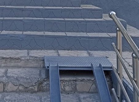 Пандус металический