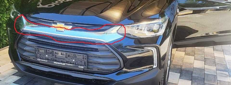 Продам никель планку бампера трекер 2