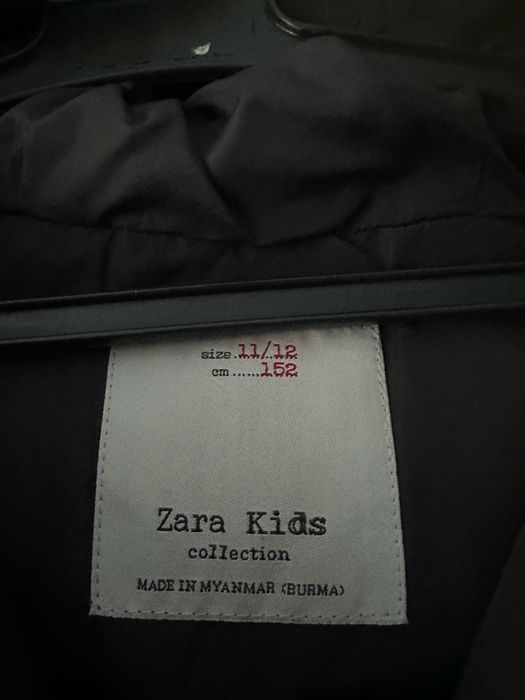 Черно дълго яке зара! Не тазличимо от ново.Дължина над коляното