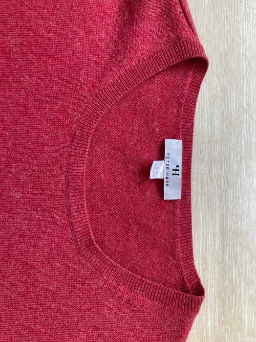 Peter Hahn коприна и кашмир cashmere пуловер кашмирен копринен 40