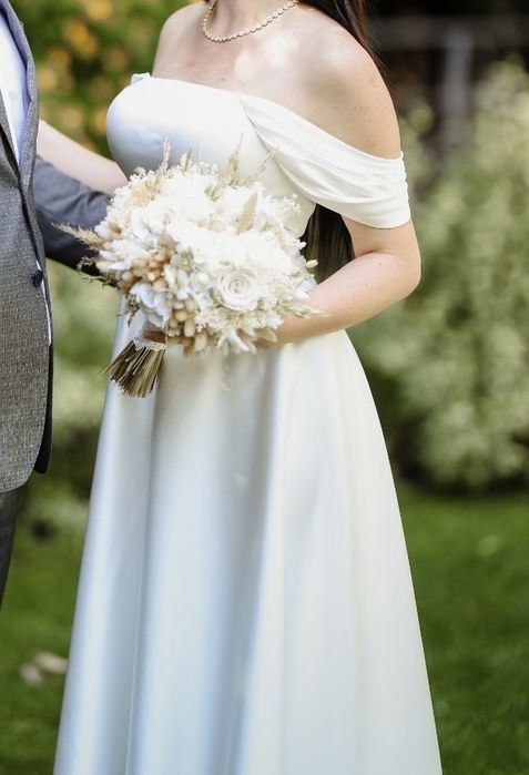 Rochie alba-cununie civila/ nunta