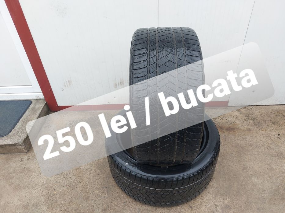 250 lei bucata! Doua anvelope M+S/IARNA 325 35 r22 Pirelli dot 2021