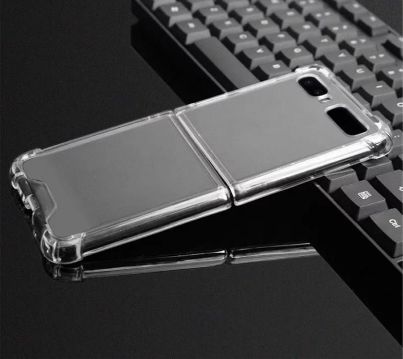 Samsung Z FLIP 3 4 5 6 7 Husa Safe Case Rezistenta Impact Transparenta