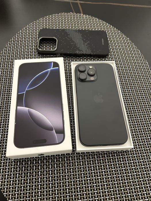 Iphone 16 Pro Max Black-256 GB