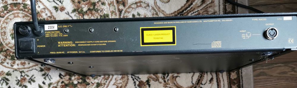 CD Player Naim profesional