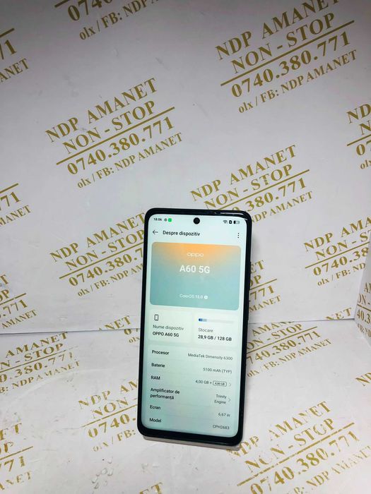 NDP Amanet Calea Mosilor 298  OPPO A60 (59027)