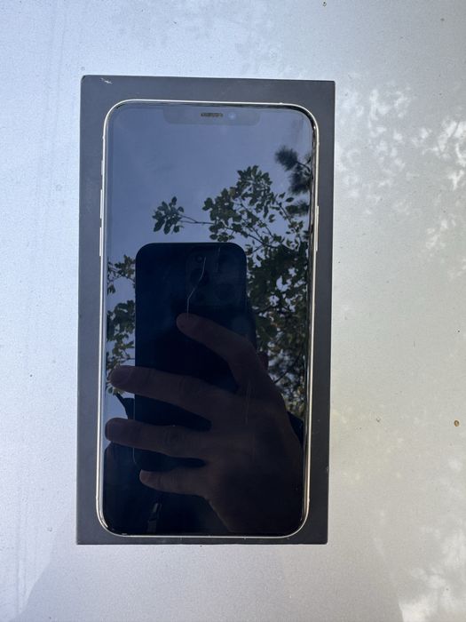 iPhone 11 Pro Max 256GB Silver - Пълен комплект (За смяна на дисплей)
