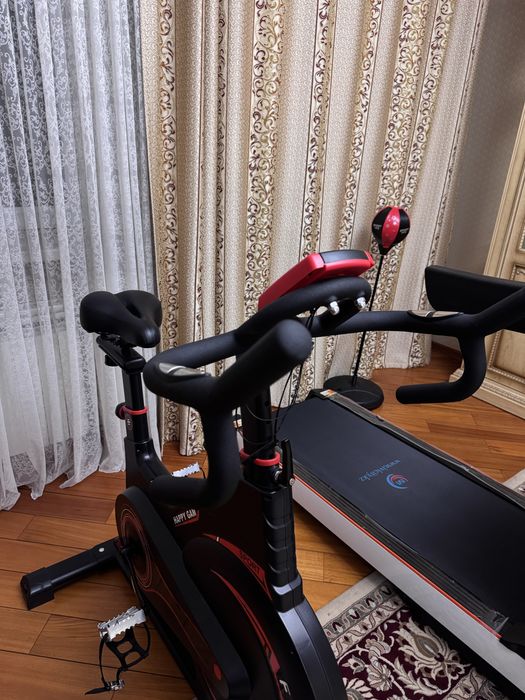 Велотренажер почти новый
