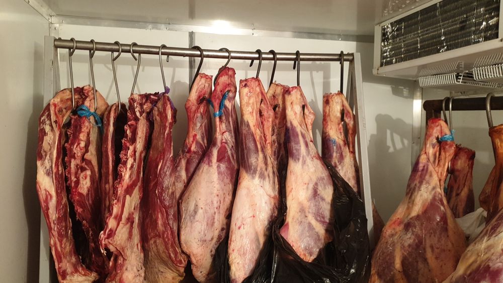 Распил мяса, ет болу, разделка, мясо, ет, пила, вакуум, вакумирование