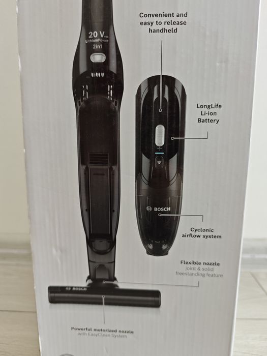 Aspirator Vertical Bosch Readyy’y Serie 2 – 2 în 1 – Nou cu garantie