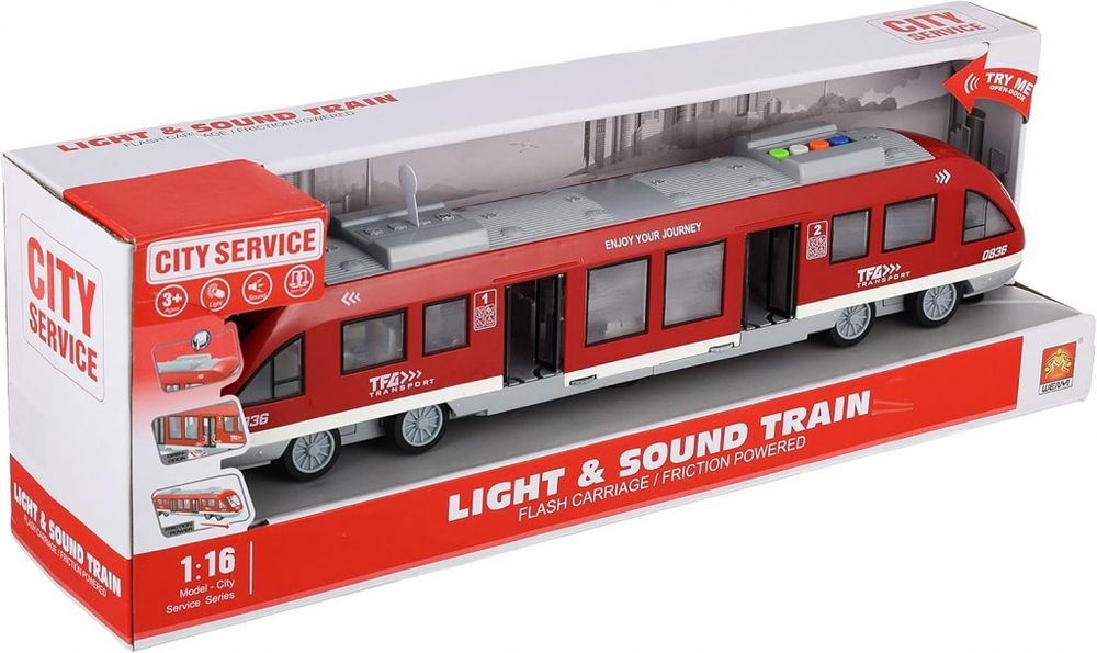 Детски трамвай, Звук и светлини