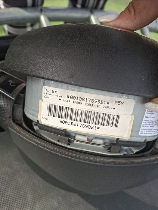 Volan airbag complet cu padele Audi A4 A6 Sline