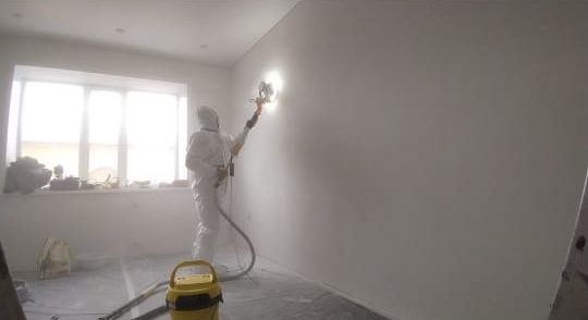 Шпаклёвка, покраска