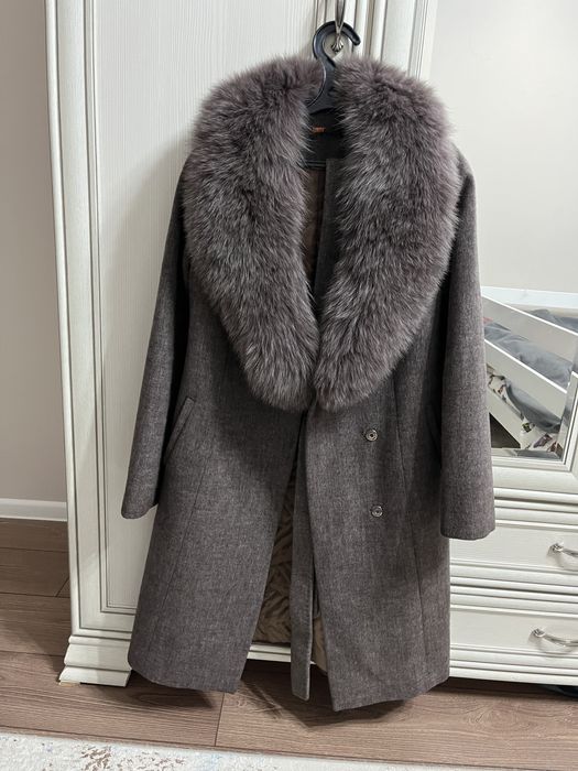 Зимнее пальто кашемир