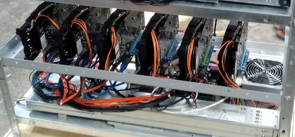Mining rig rx 570 8gb