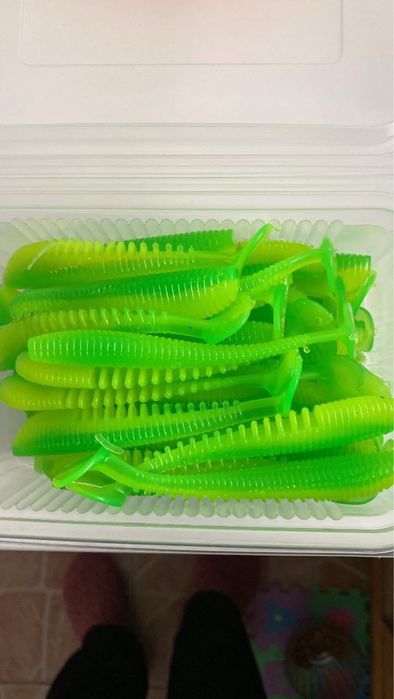 Силиконови примамки за риболов на джиг