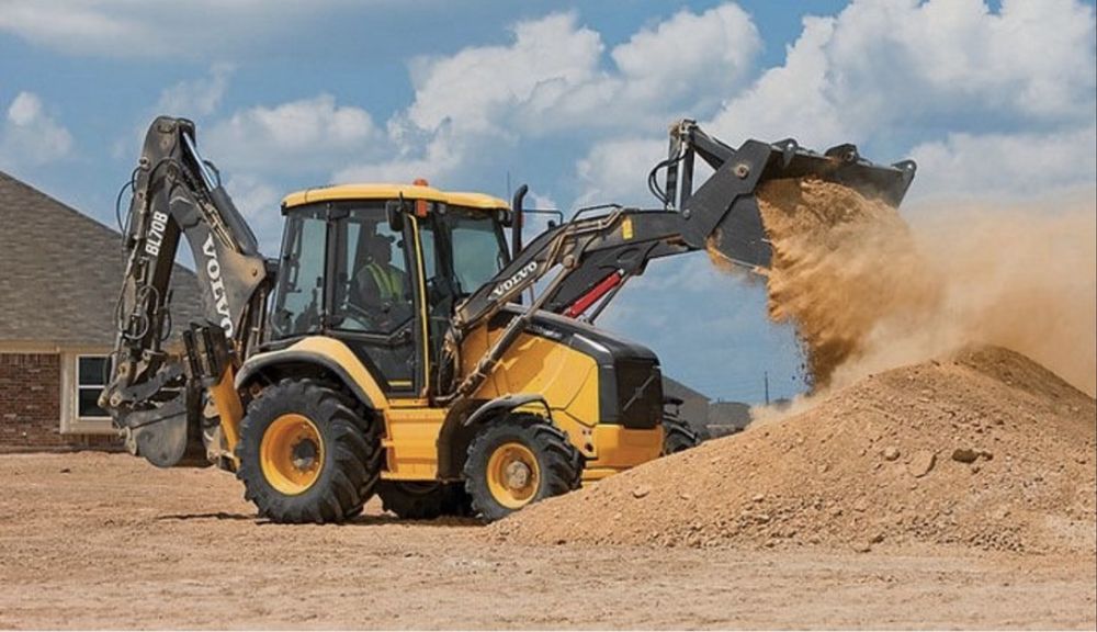 Экскаватор Погрузчик 3в1 Трактор Ащыбулак Каз Цик Комсомол Жайнак