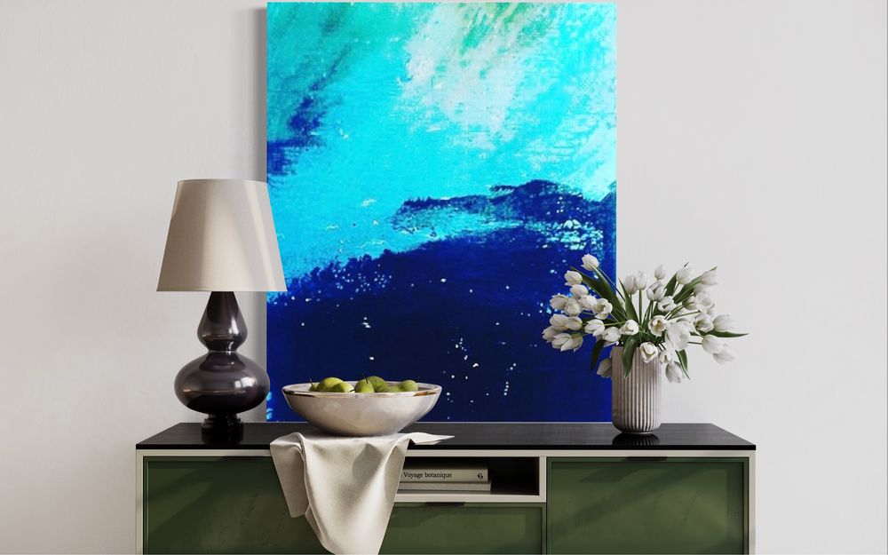 “The ocean”(120/100cm,2024)