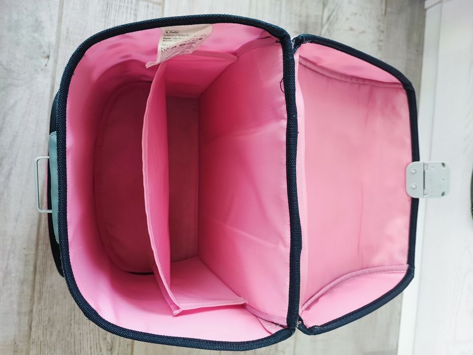 Ученическа раница Herlitz Loop Plus Hummingbird, Светло синя