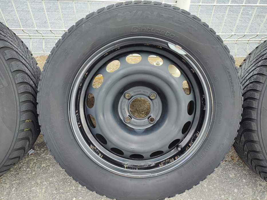 298 - 4бр. Стоманени джанти Opel Corsa 15'' 4x108
