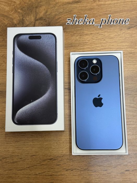  iPhone 15pro 5G 256gb zd/a blue titanium