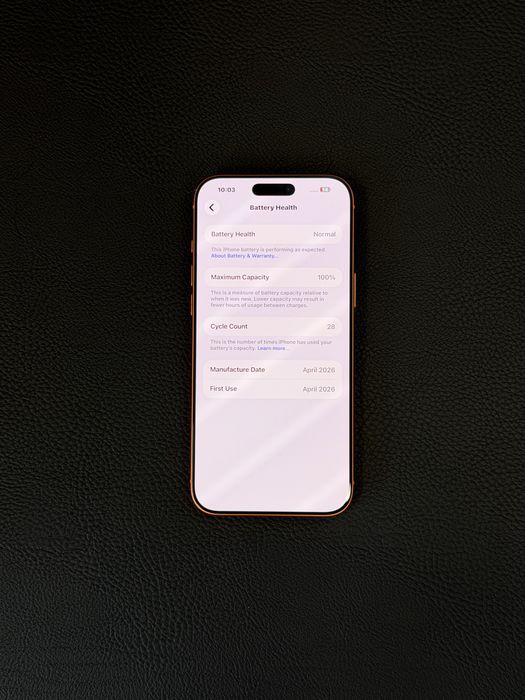 iPhone 17 PRO MAX 28 цикъла