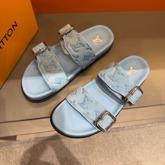 Papuci barbat Louis Vuitton LV Slippers 2026 collection Premium !