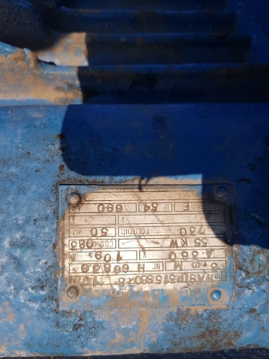 Motoare electrice 37kw/708rpm,55kw/708rpm