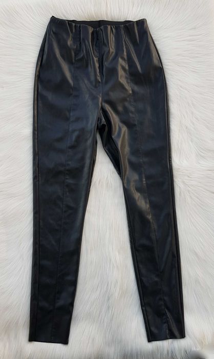 Кожен панталон H&M размер М