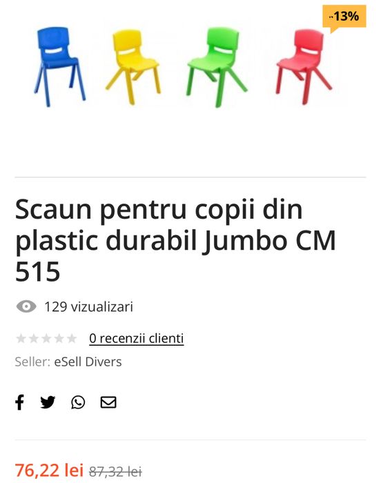 Scaune copii IKEA