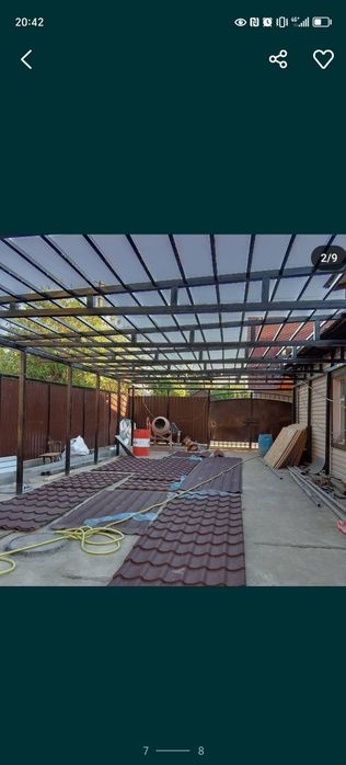 Ремонт крыши, строительство