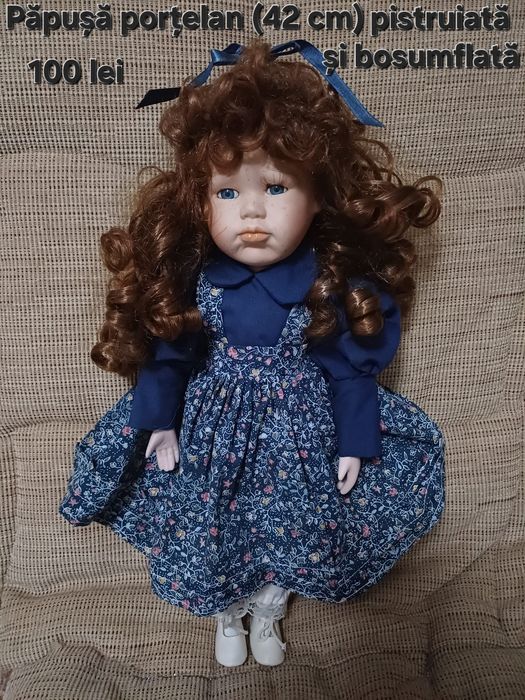 Păpuși din porțelan(40/47 cm)