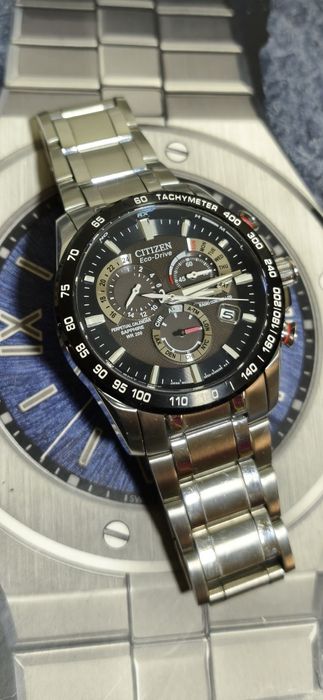 Ceas Citizen EcoDrive AT4008 51E perpetual calendar radio controlled