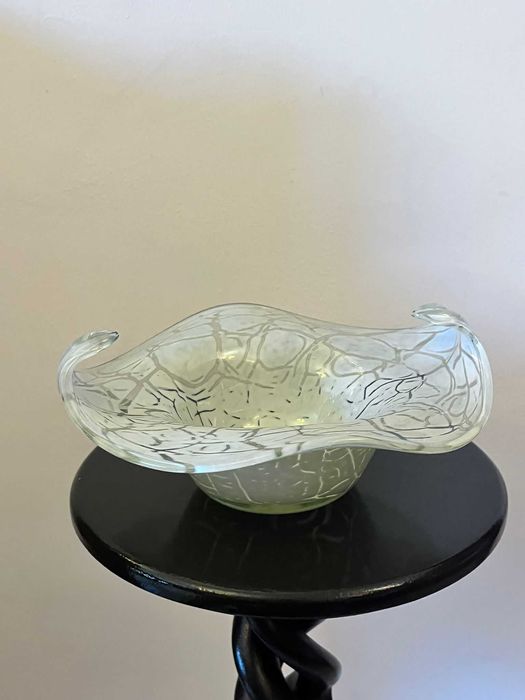Fructiera centru de masa vechi cristal MURANO bibelouri bibelou