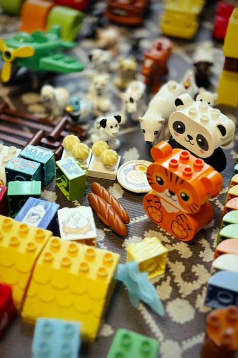 Mega lot LEGO DUPLO original – 8.2 kg, 500-550 piese, stare excelentă