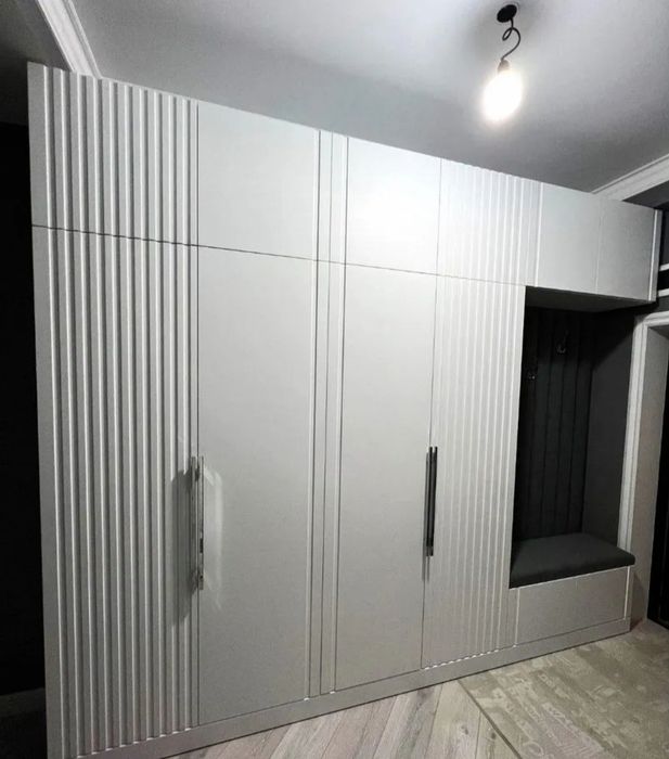 Прихожая Шкаф купэ на заказ. 3D визуализация Бесплатная доставка.