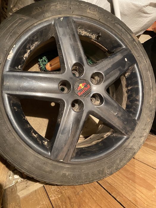 Jante Passat 5x112 cu gume super Ok