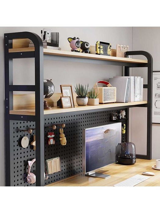 Стол компьютерный письменный с полками Стол руководителя стол геймера