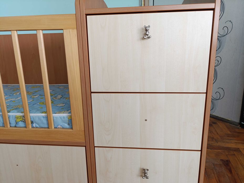 Детско креватче с матрак