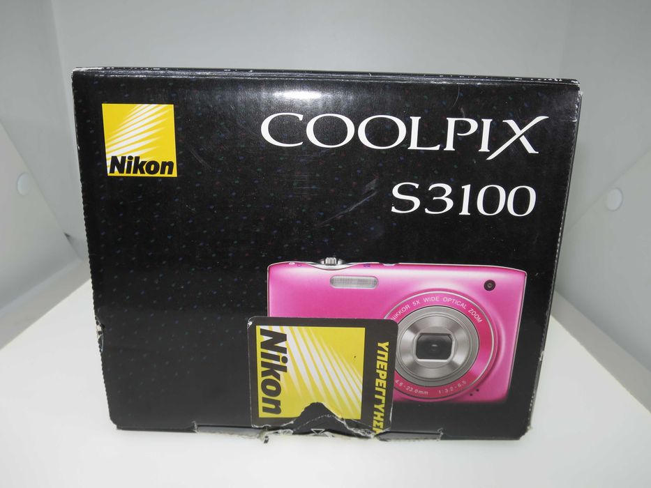 Nikon Coolpix S3100 ултра компактен цифров фотоапарат дигитална камера