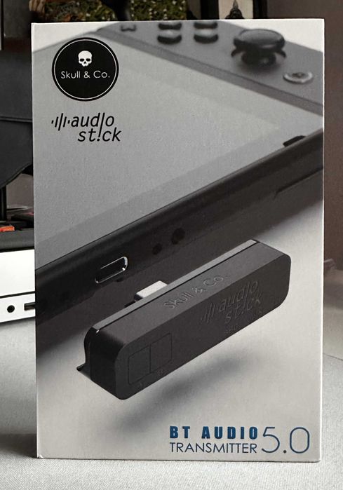 Bluetooth предавател Skull & Co. AudioStick за Nintendo Switch / PS4 / PS5