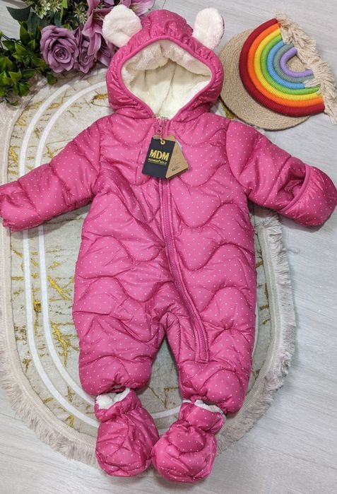 Детский куртка комбинезон. Размер 9 месяцев